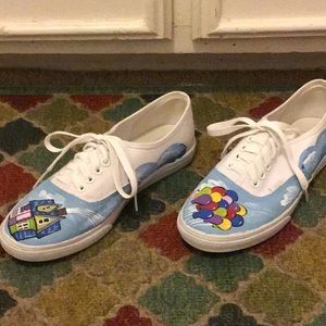 Up the movie themed vans ankle length